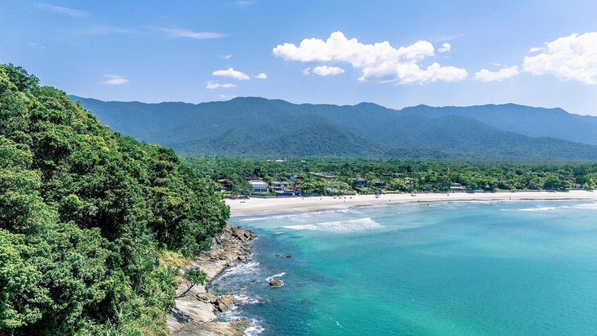 Casa Dos Passaros Na Areia A 20M Da Praia Da Baleia Com 3 Suites E 1 Dorm, Com Ar Condicionado, Wifi, Smart Tv, Cozinha Completa E Churrasqueira Sao Sebastiao  Kültér fotó