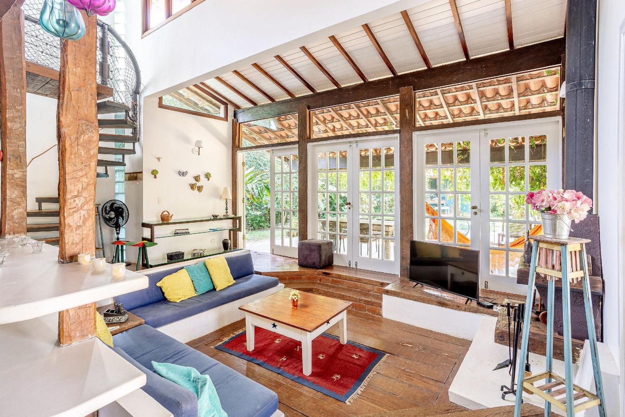 Casa Dos Passaros Na Areia A 20M Da Praia Da Baleia Com 3 Suites E 1 Dorm, Com Ar Condicionado, Wifi, Smart Tv, Cozinha Completa E Churrasqueira Sao Sebastiao  Kültér fotó