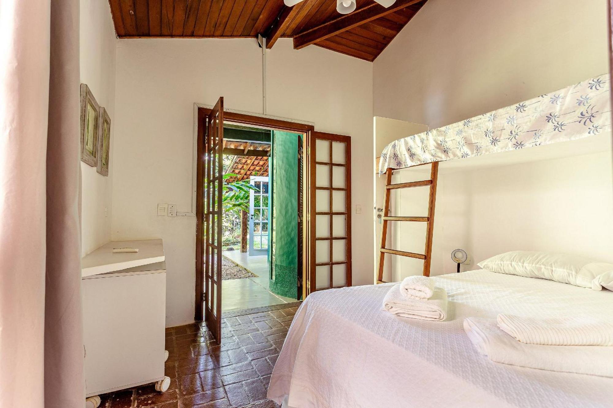 Casa Dos Passaros Na Areia A 20M Da Praia Da Baleia Com 3 Suites E 1 Dorm, Com Ar Condicionado, Wifi, Smart Tv, Cozinha Completa E Churrasqueira Sao Sebastiao  Kültér fotó